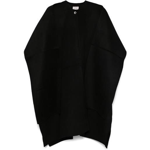 TOTEME mantella con foulard - nero