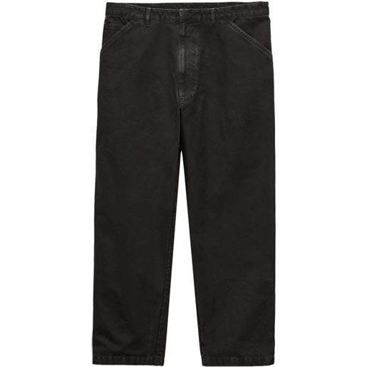 Prada chino con logo triangolo - nero