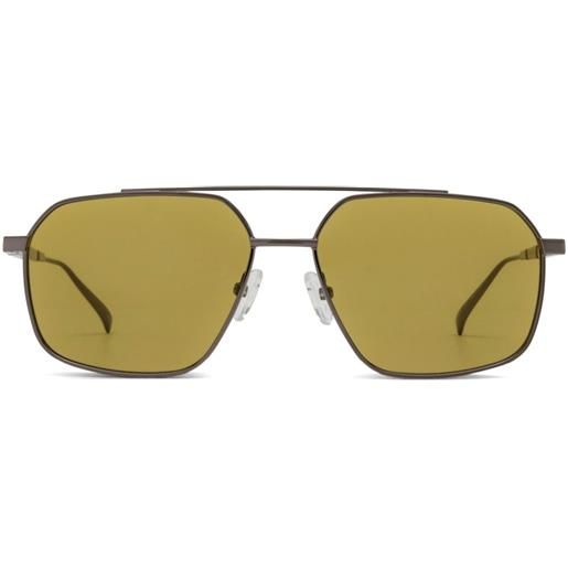 Alexander McQueen Eyewear occhiali da sole am0477s - grigio