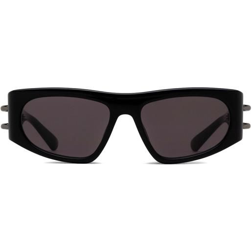Alexander McQueen Eyewear occhiali da sole squadrati - nero