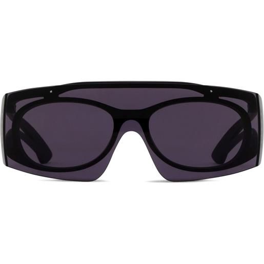 Alexander McQueen Eyewear occhiali da sole con stampa - nero