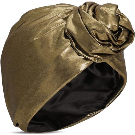 Dolce & Gabbana turbante metallizzato - oro