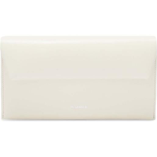 Jil Sander portafoglio a busta - bianco