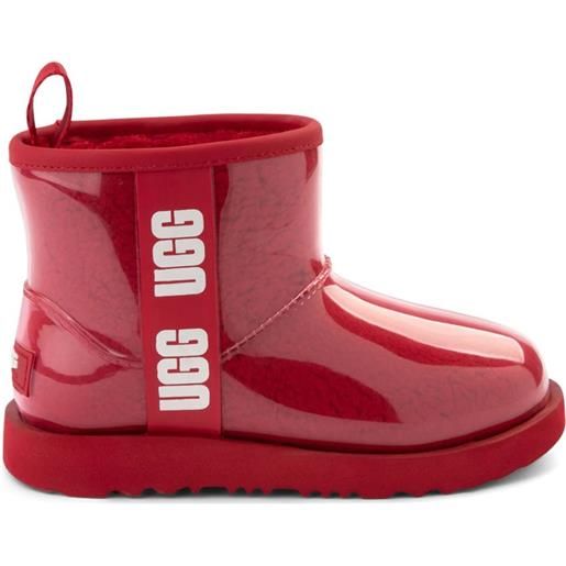 UGG Kids stivali mini classic clear - rosso