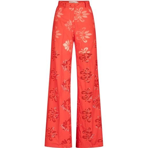Silvia Tcherassi pantaloni emine - rosso