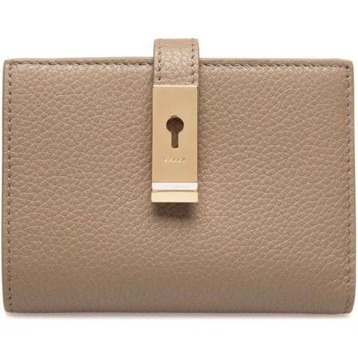 Bally portafoglio lock me - marrone