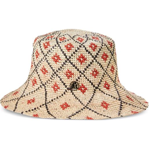 Maison Michel cappello bucket ludi - toni neutri
