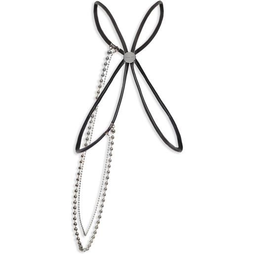 PUBLISHED BY imbracatura con zaino - argento