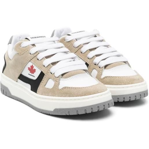 DSQUARED2 KIDS sneakers con stampa - toni neutri