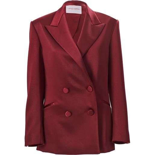 Carolina Herrera blazer doppiopetto - rosso