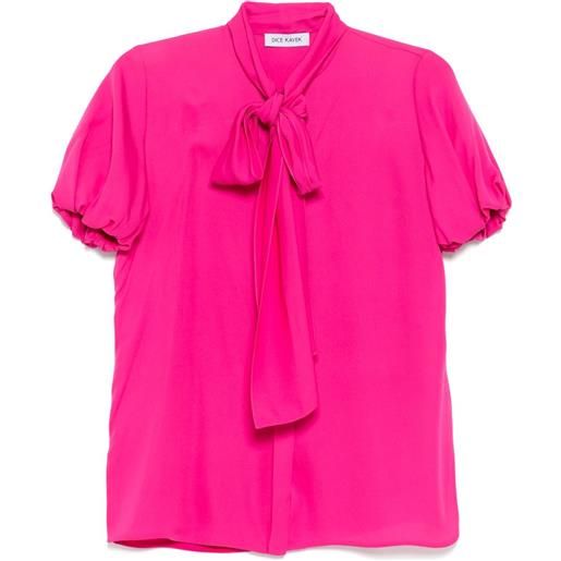 Dice Kayek blusa in seta - rosa