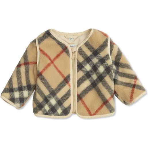 Burberry Kids giacca vintage check - toni neutri