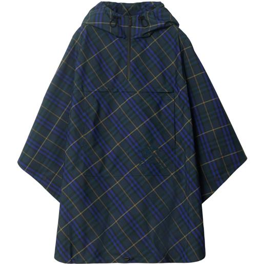 Burberry mantella packaway check - blu
