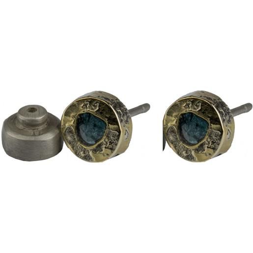 Parts of Four orecchino a bottone con diamante - oro