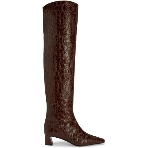 Giuseppe Zanotti stivali janie plus 45mm - marrone