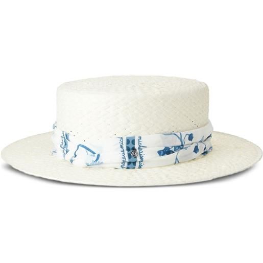 Maison Michel cappello kiki - bianco