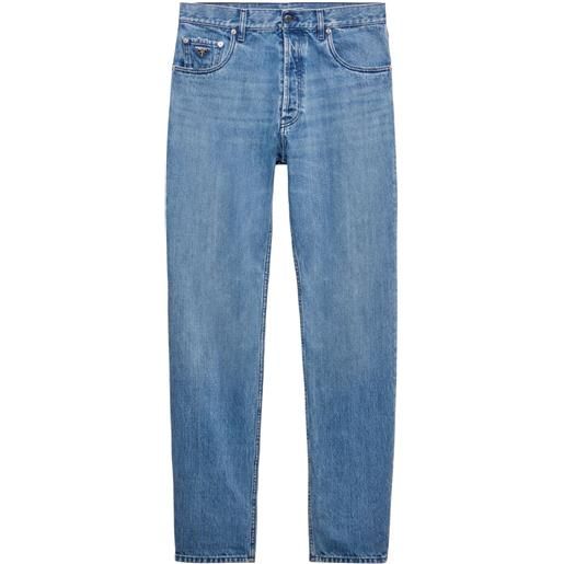 Prada jeans a vita bassa - blu