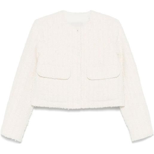 Moncler giacca dauphin - bianco