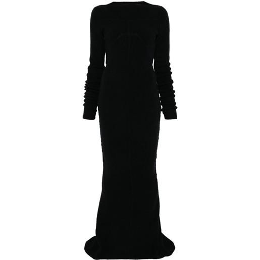 Rick Owens abito da sera luna - nero
