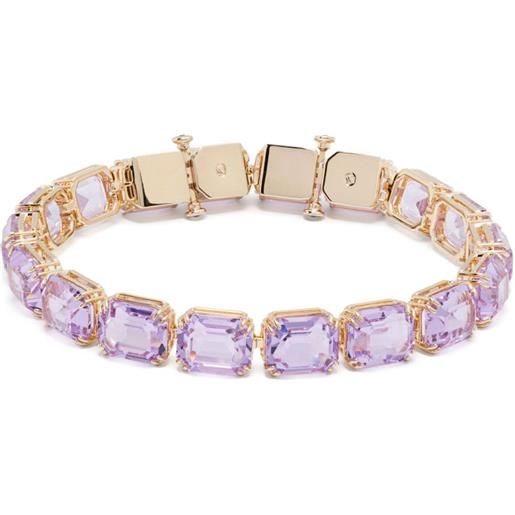 Swarovski bracciale tennis millenia - oro
