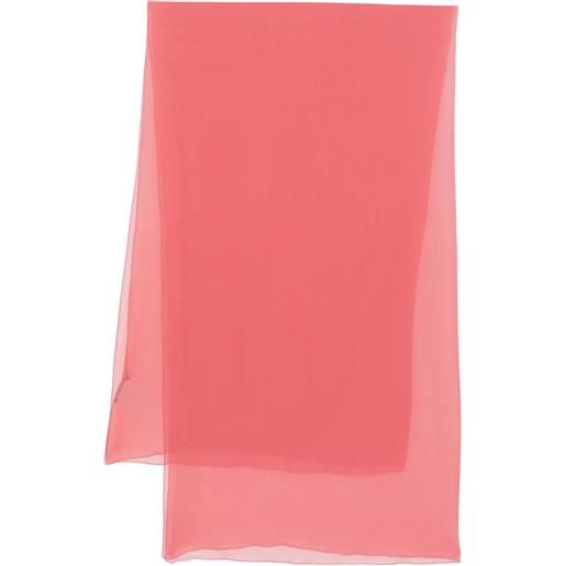 Alberta Ferretti foulard in seta - rosa