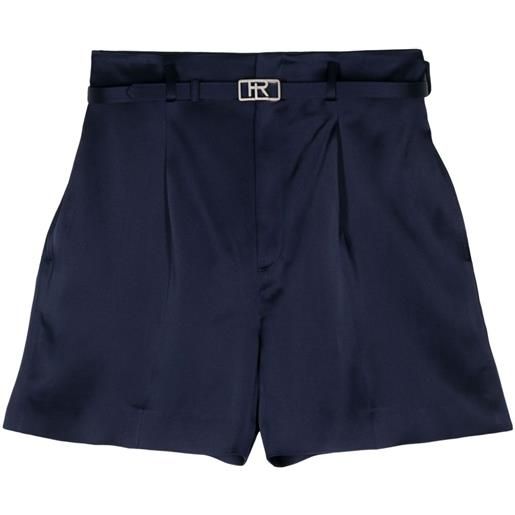 Ralph Lauren Collection shorts con cintura - blu