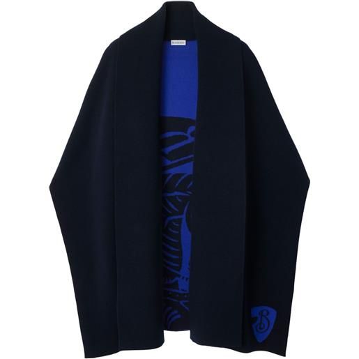 Burberry mantella equestrian knight design - blu