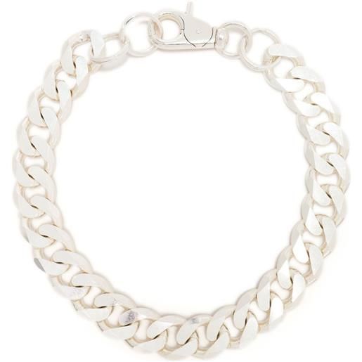 Martine Ali choker a catena xl - argento