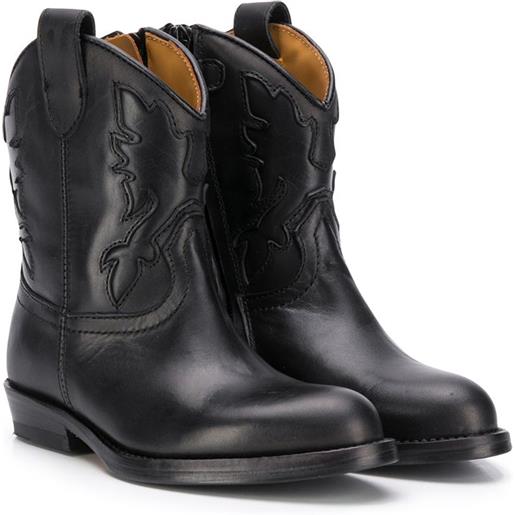 Gallucci Kids stivaletti western - nero