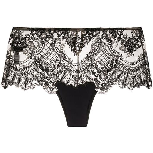 I.D. Sarrieri slip a vita alta christmas - nero