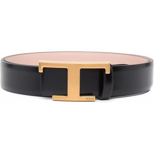 Tod's cintura con fibbia - nero