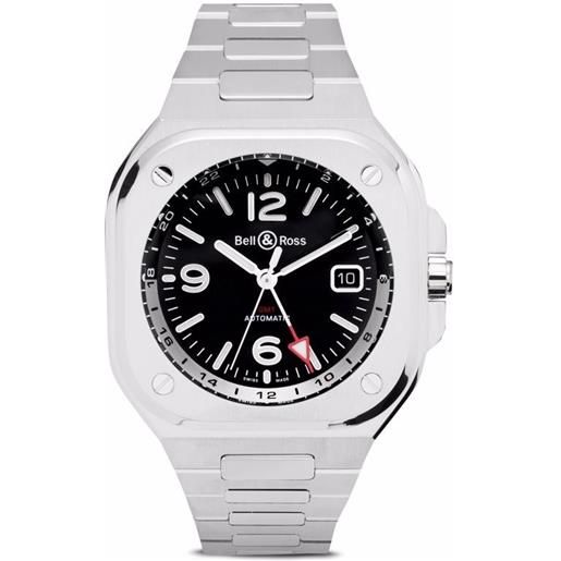 Bell & Ross orologio br-05 gmt 41mm - nero