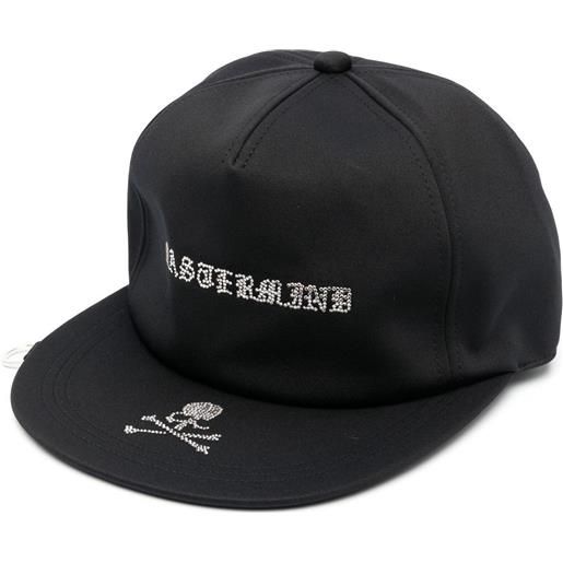 Mastermind Japan cappello con cristalli swarovski - nero