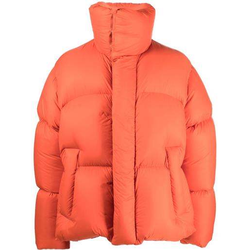 AMBUSH giacca imbottita a collo alto - arancione