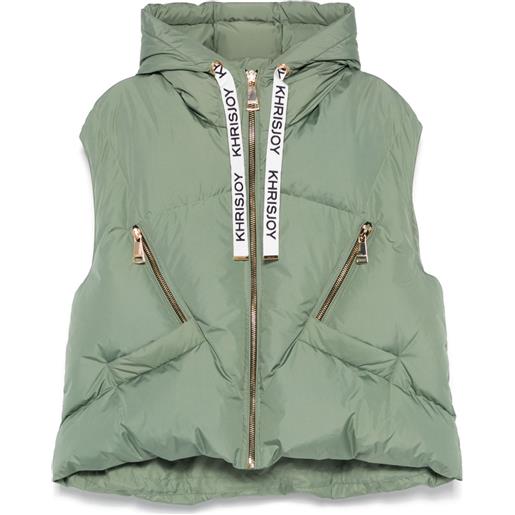 Khrisjoy gilet khris iconic - verde