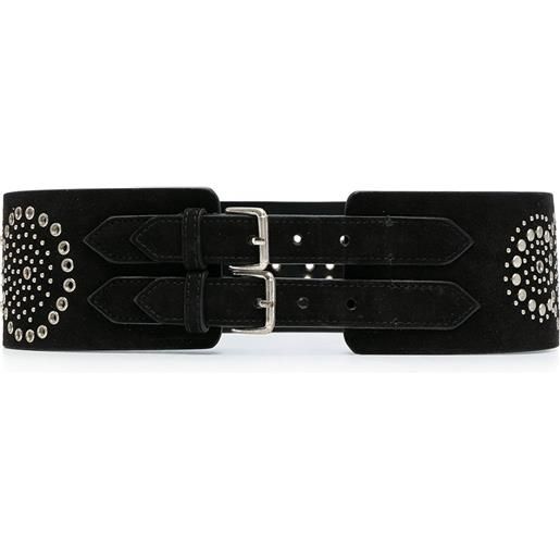 10 CORSO COMO cintura con borchie - nero