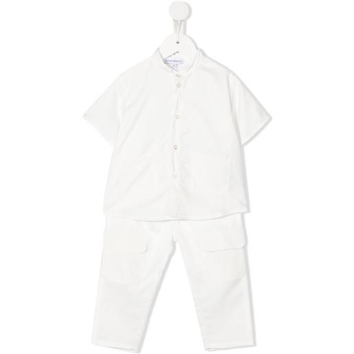 Emporio Armani Kids tuta sportiva - bianco