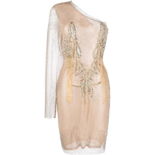 Genny abito con strass - oro