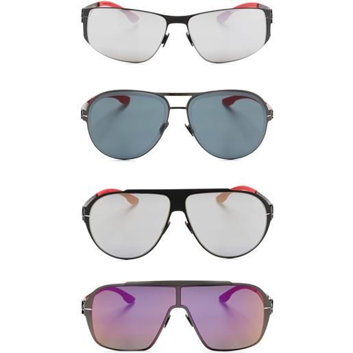 Ic! Berlin occhiali da sole collector's edition ic!Berlin x the rolling stones - nero