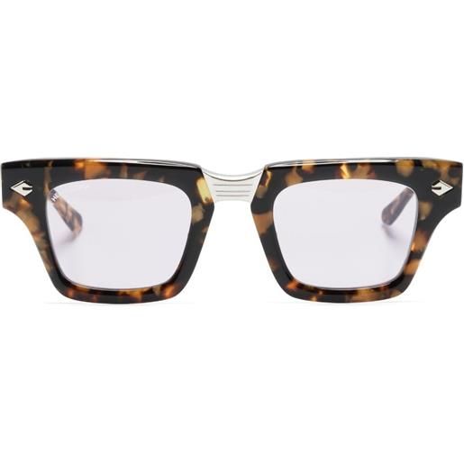 T Henri Eyewear occhiali da sole squadrati - marrone