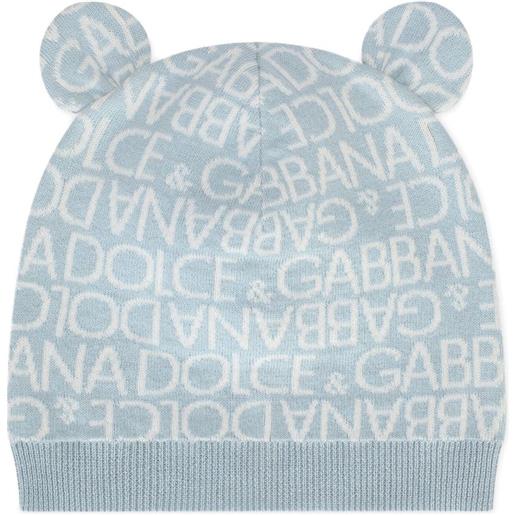 Dolce & Gabbana Kids berretto con orecchie - blu