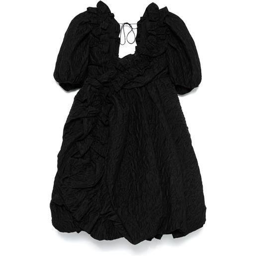 Cecilie Bahnsen abito corto gwen - nero