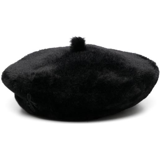 Ruslan Baginskiy basco in pelliccia sintetica - nero