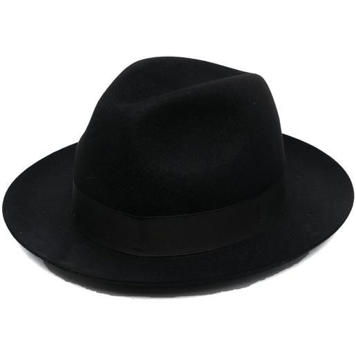 Borsalino fedora hat - nero