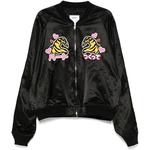 Doublet giacca souvenir con applicazioni - nero