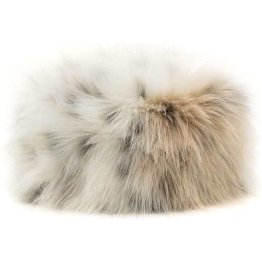 Cappello Invernale Da Donna In Finta Pelliccia – Stile Pescatore, Morbido, Taglia Unica (55-58 Cm), Grigio Lusso