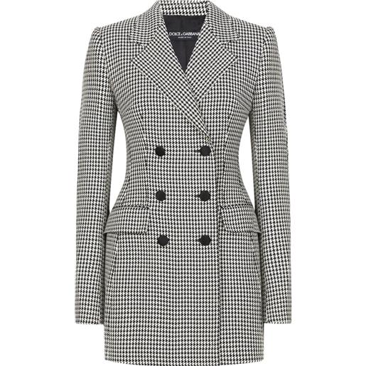Dolce & Gabbana giacca a quadri - grigio
