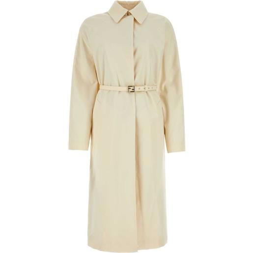 FENDI trench con cintura - toni neutri