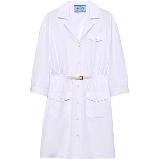 Prada abito corto - bianco