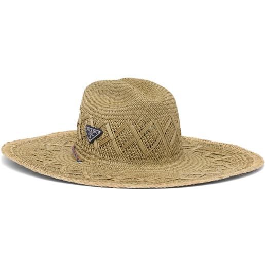 Prada cappello con logo - toni neutri